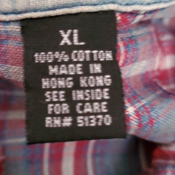 Wrangler Hero Men's button down (BOGO) - Picture 4 of 4